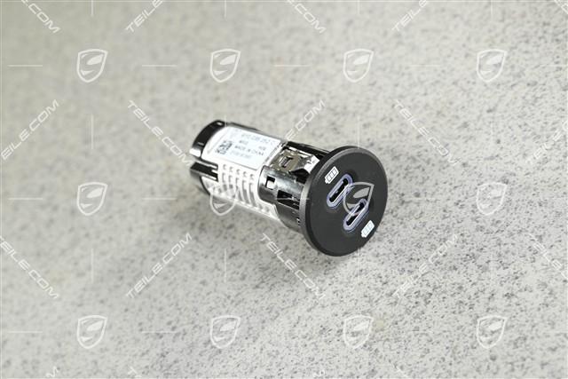 Steckdose / Ladebuchse USB-C, 2-fach
