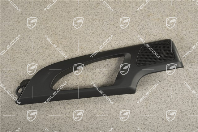 Einsatz, Griffschale, Hinten, Schwarz, L