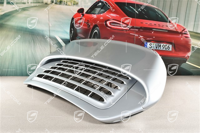 Spoiler tylny Turbo S, zawiera maskę tył (pokrywa silnika), komplet z kratką i wszystkimi drobnymi częściami