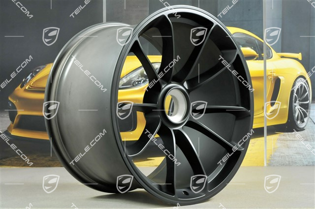 21" felga GT3RS, 12,5J x 21 ET48, czarny satynowy półmat