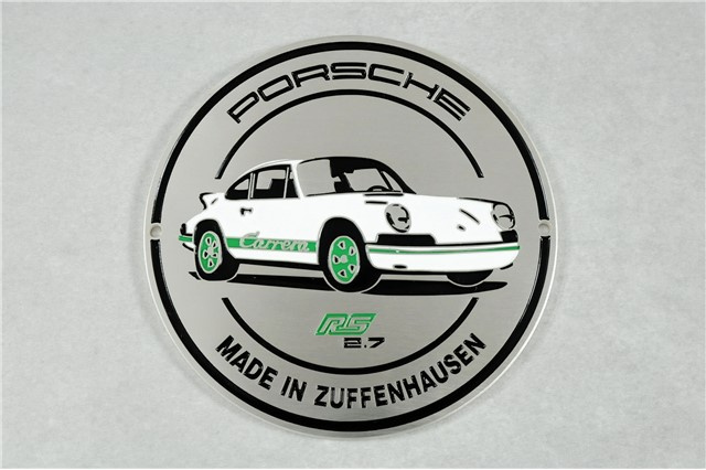 Plakette / Grill Badge - RS 2.7 Collection