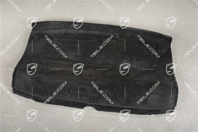Klebeteppich / Hutablage / Bodenbelag, Schwarz, Coupe, Turbo