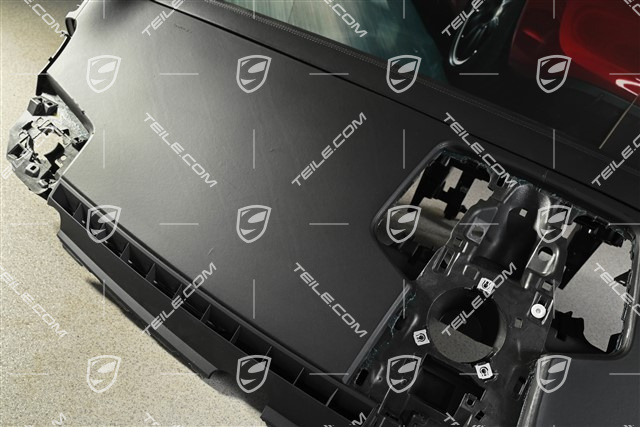 Schalttafel Verkleidung / Armaturenbrett, ohne Head-Up Display, Leder in Schwarz, Leder beschädigt