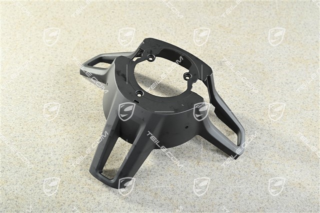 Abdeckblende hinten für beheizbares Lenkrad mit Schaltwippen, Schwarz