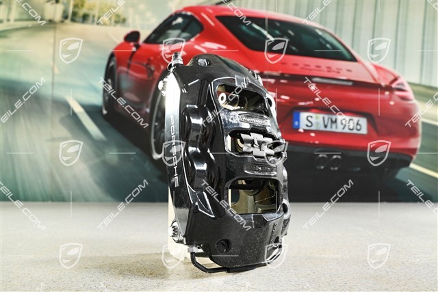 Bremssattel / Festsattel, Schwarz, Hinterachse, R