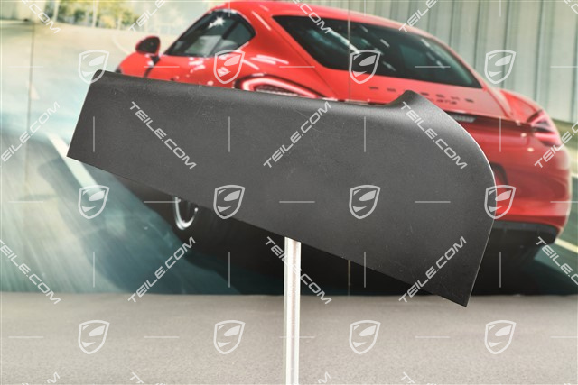Centre console / tunnel cover, Black