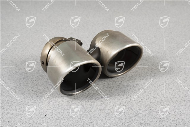 Endrohr, rund, Carrera 2S/4S, L