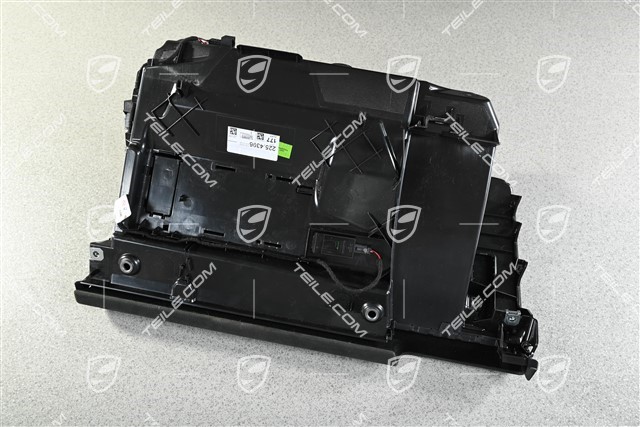 Handschuhfach, beschädigtes Alcantara