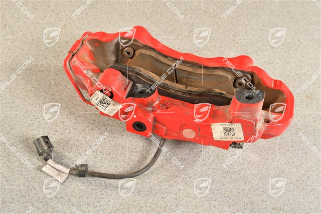 Zacisk hamulcowy, czerwone, R