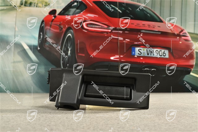 Tip / release switch with camera and spray nozzle, rear lid