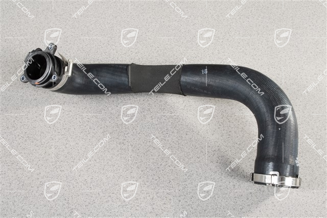 Charge air cooling system / Intake pressure pipe, lower, TURBO, L