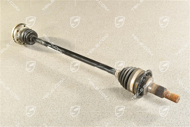 Drive shaft front, (all-wheel drive), L=R (damaged rubber)