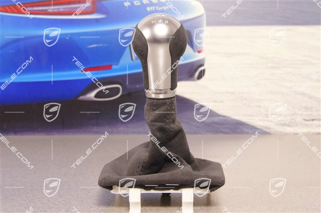 Gałka zmiany biegów, Alcantara, 6 biegów manual