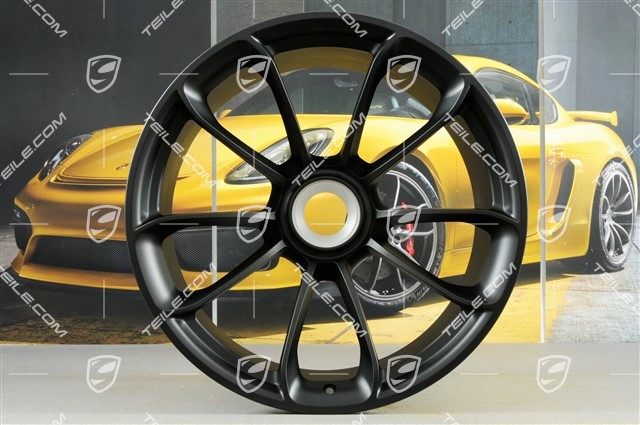 21-inch wheel GT3RS, with GT3RS logo, 12,5J x 21 ET48, black mat