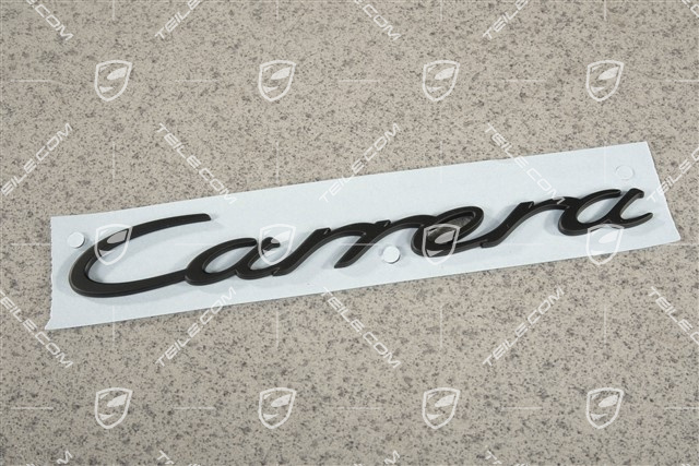 Schriftzug "Carrera", Schwarz