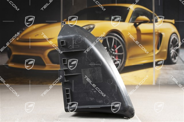 Air duct / Guide, Sport design package, Lateral, Black, R