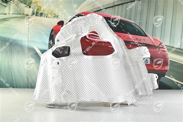 Abschirmblech für Hauptschalldämpfer, Hybrid, R