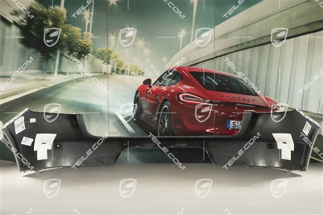 Rear bumper / lining, with ParkAssist / reversing camera