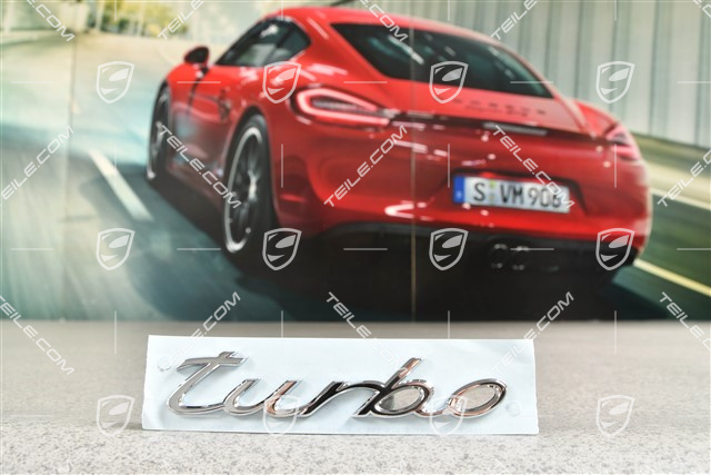 Schriftzug Turbo