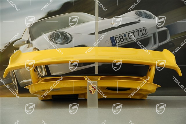 GT3 Facelift 2009- Rear spoiler, complete (engine lid + rear spoiler + 2 air scoops + lip spoiler + 2 intake grilles)