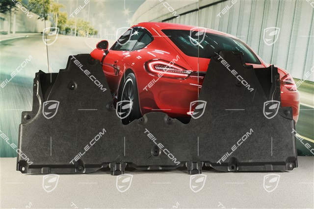 Osłona podwozia, tylna Turbo Cabrio