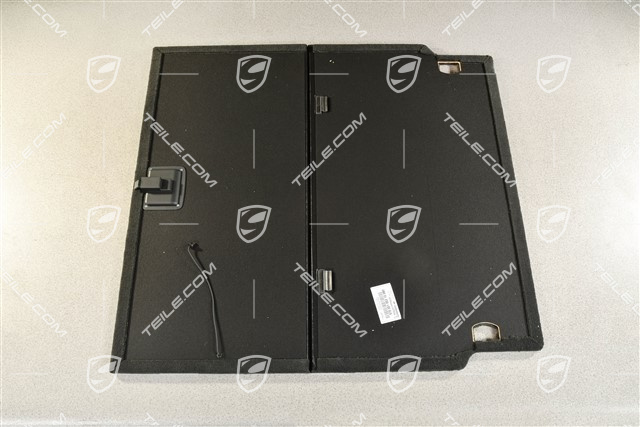 Kofferraumabdeckung, schwarz