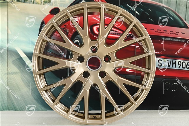 21" Felgensatz Panamera Exclusive Design, 9,5J x 21 ET71 + 11,5J x 21 ET69, neodyme