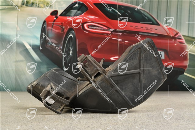 Spoiler for wishbone, Brakes vent, Air duct, L
