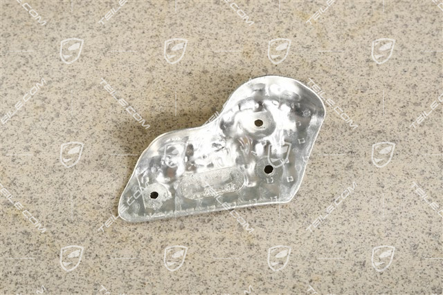 Rear bumper spoiler / lower lining holder, L