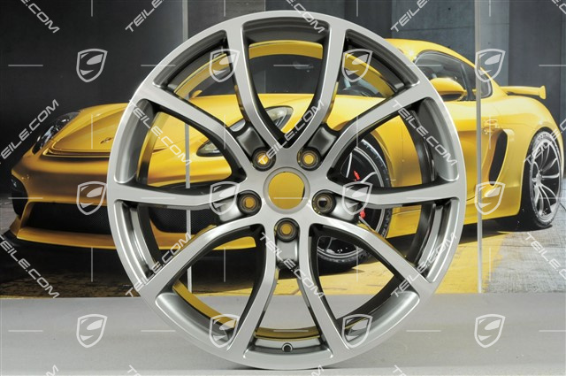 21" Komplet felg Cayenne ExclusiveDesign, 11J x 21 ET58 + 9,5J x 21 ET46