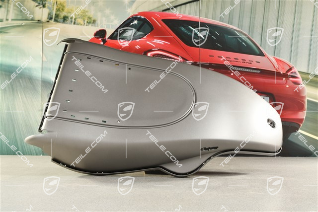 Backrest shell, Sport seat, Volcano grey, L