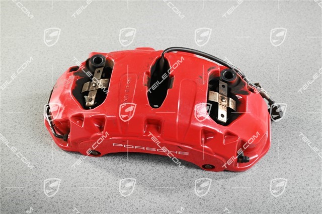 Bremssattel / Festsattel, VA, Rot, L