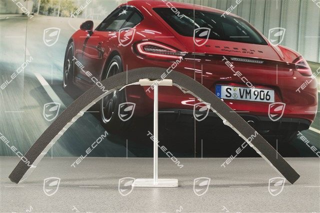 Targa, Wygłuszenie ściany grodziowej, dolne