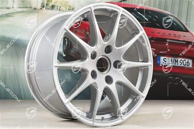 18-inch Panamera S wheel set, 8J x 18 ET59 + 9J x 18 ET53
