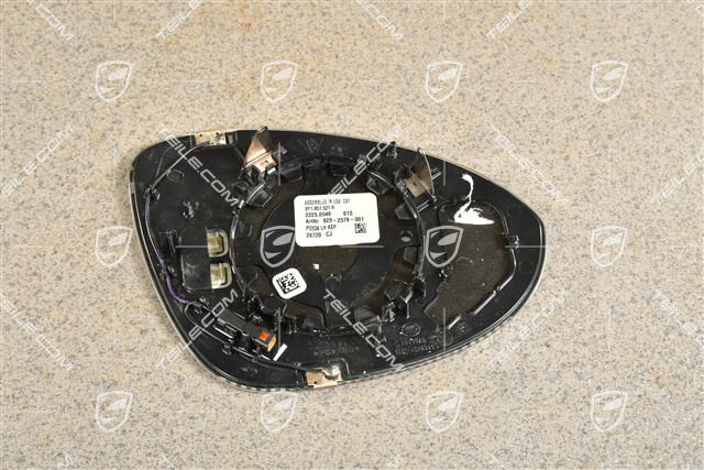 Spiegelglas Asphärisch, automatisch abblendbar, separat beheizbar, Memory, L