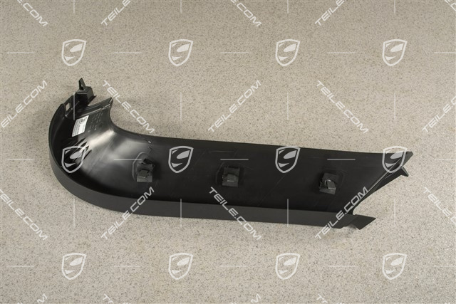 Verkleidung von Heckklappe, Schwarz, L
