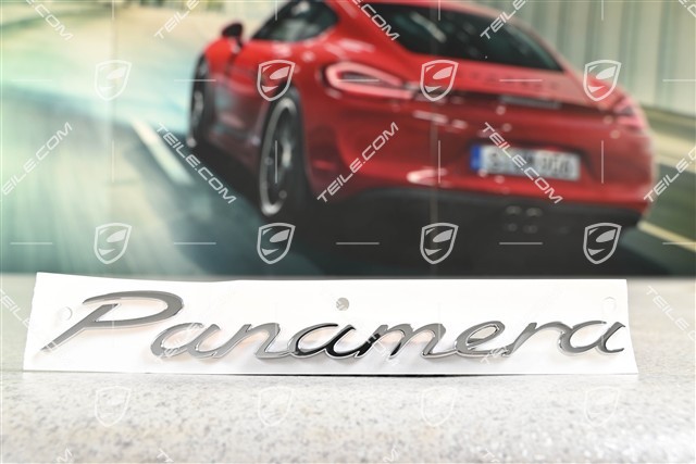 "PORSCHE" Schriftzug, verchromt