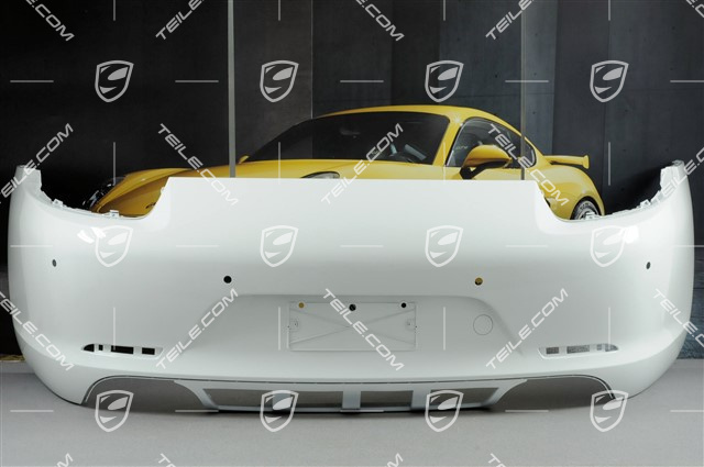 Stoßstange hinten C2 / C2S, PDC, Carrara Weiss
