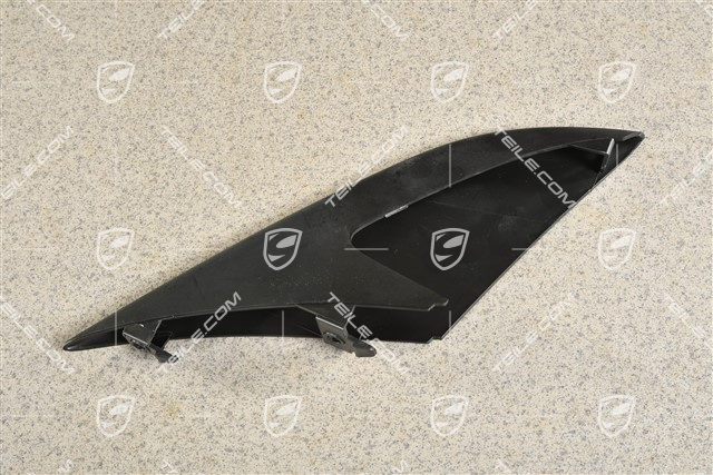 Front bumper disc / trim, Lower, Black, L