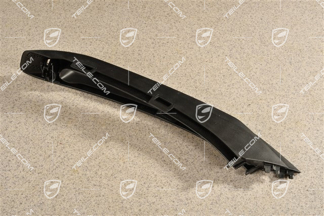 Lamelka / blenda kratki zderzaka, czarny mat, Carrera 4, PDC, R