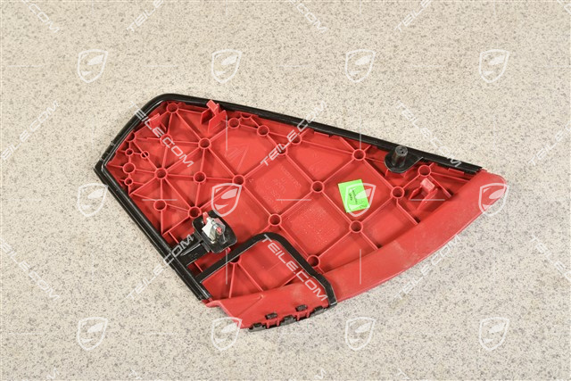 Blende für Schalttafelverkleidung Untertail, Bordeauxrot, R