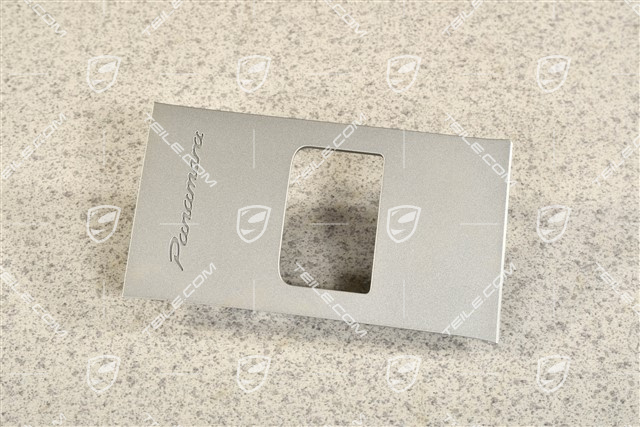 Trim for switch centre console, rear, Business package, Silver Grey