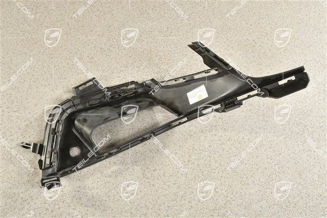 Front bumper side grille, lateral, R