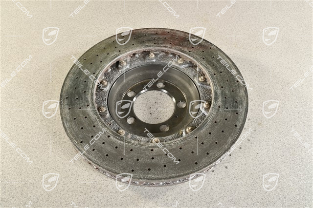 PCCB Keramik Bremsscheibe, GT3/GT3RS/GT2RS, beschädigt/ohne Garantie, R
