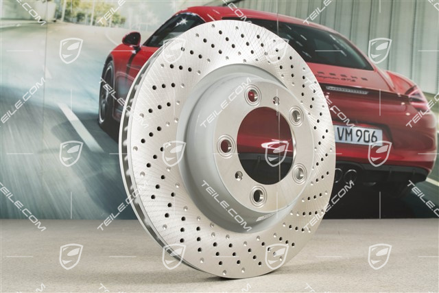 Brake disc, C2S/C4S/GTS  with central lock, R