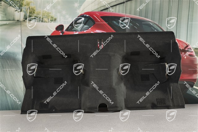 Wykładzina tylna pod siedziska, czarna, Coupe