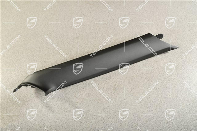 Verkleidung von A-Säule, Coupe, Kunstleder, Schwarz, R