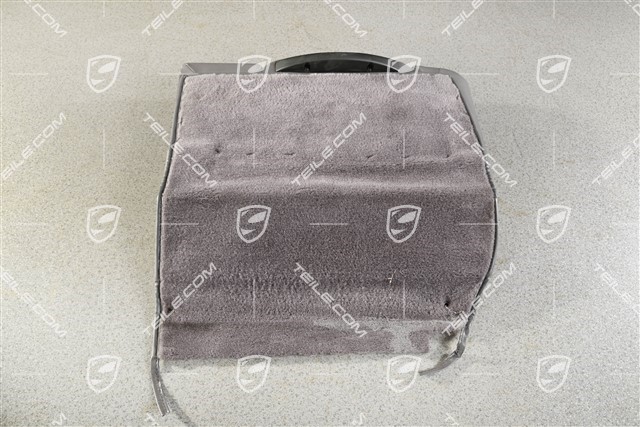 Back seat backrest, rear, leatherette, classic grey, Coupe / Targa, R