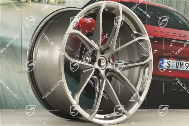 21" Felga "GT Design", 10J x 21 ET19, platinum satynowy półmat