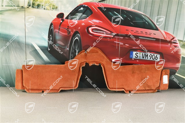 Verkleidung Teppich / Hutablage, Boxsterrot